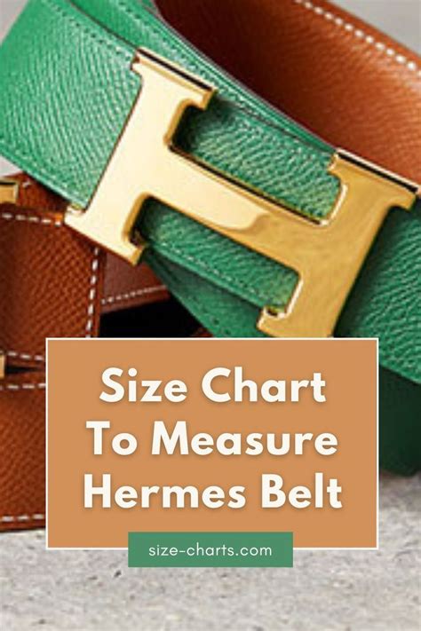 hermes size chart belt.